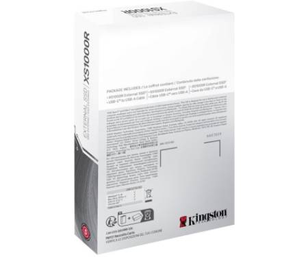Накопичувач SSD USB-C 1TB Kingston (SXS1000R/1000G)