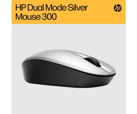 Мишка HP Dual Mode Bluetooth/Wireless Silver (6CR72AA)