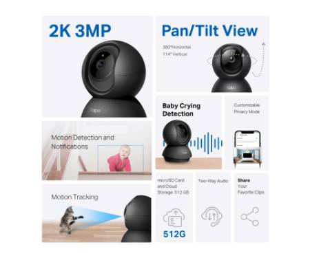 Камера відеоспостереження TP-Link TAPO-C211