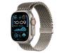 Apple Watch Ultra 2 GPS + Cellular 49mm Natural Titanium Case w. N. Titanium Milanese Loop - S (MX4M3) 1
