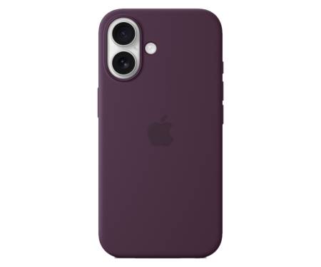 Чохол для Apple iPhone 16 Silicon Case with MagSafe - Plum (MYY43)
