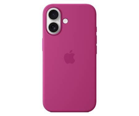 Чохол для Apple iPhone 16 Silicon Case with MagSafe - Fuchsia (MYY53)