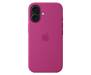 Чохол для Apple iPhone 16 Silicon Case with MagSafe - Fuchsia (MYY53)