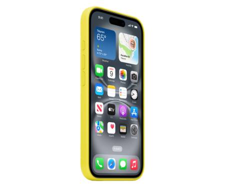 Чехол для Apple iPhone 16 Silicon Case with MagSafe - Star Fruit (MYY73)