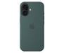 Чехол для Apple iPhone 16 Silicon Case with MagSafe - Lake Green (MYY83)