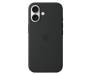 Чехол для Apple iPhone 16 Silicon Case with MagSafe - Black Copy
