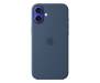 Чохол для Apple Apple iPhone 16 Plus Silicone Case with MagSafe - Denim (MYYA3)