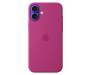 Чохол для Apple iPhone 16 Plus Silicone Case with MagSafe - Fuchsia (MYYE3)