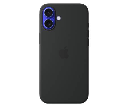 Чехол для Apple iPhone 16 Plus Silicone Case with MagSafe - Black Copy