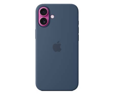 Чехол для Apple iPhone 16 Plus Silicone Case with MagSafe - Denim Copy