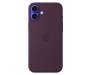 Чехол для Apple iPhone 16 Plus Silicone Case with MagSafe - Plum Copy