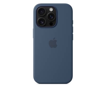 Чохол для Apple iPhone 16 Pro Silicone Case with MagSafe - Denim (MYYK3)