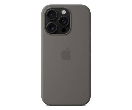 Чохол для Apple iPhone 16 Pro Silicone Case with MagSafe - Stone Gray (MYYL3)