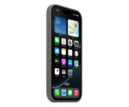 Чохол для Apple iPhone 16 Pro Silicone Case with MagSafe - Stone Gray (MYYL3)