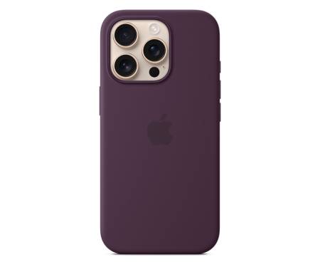 Чехол для Apple iPhone 16 Pro Silicone Case with MagSafe - Plum (MYYM3)