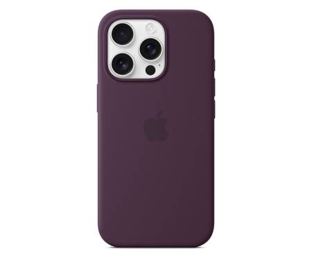 Чехол для Apple iPhone 16 Pro Silicone Case with MagSafe - Plum (MYYM3)