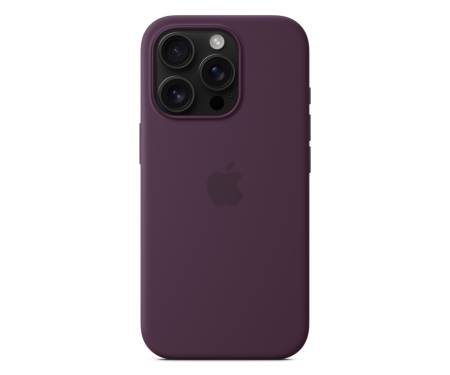 Чехол для Apple iPhone 16 Pro Silicone Case with MagSafe - Plum (MYYM3)