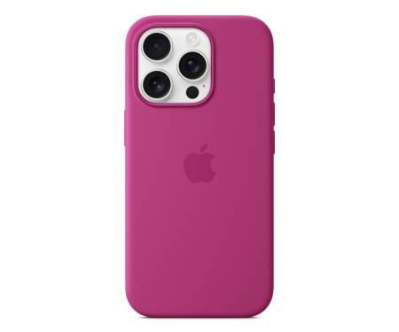 Чехол для Apple iPhone 16 Pro Silicone Case with MagSafe - Fuchsia (MYYN3)