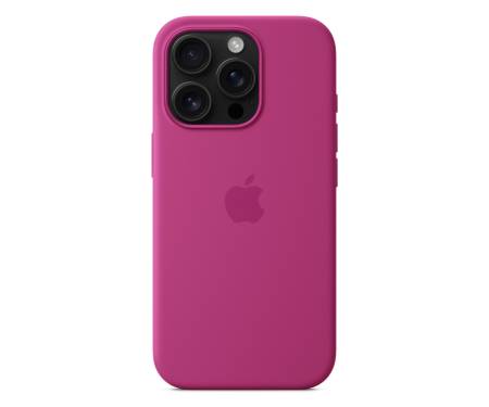 Чехол для Apple iPhone 16 Pro Silicone Case with MagSafe - Fuchsia (MYYN3)