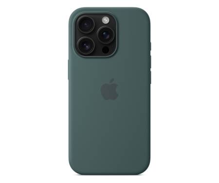 Чохол для Apple iPhone 16 Pro Silicone Case with MagSafe - Lake Green (MYYR3)