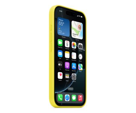 Чехол для Apple iPhone 16 Pro Silicone Case with MagSafe - Star Fruit Copy