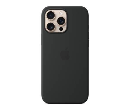 Чехол для Apple iPhone 16 Pro Max Silicone Case with MagSafe - Black (MYYT3)
