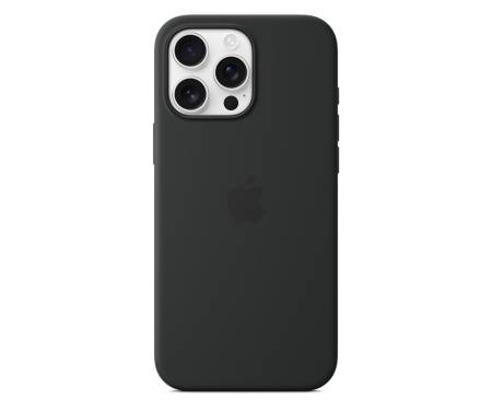 Чехол для Apple iPhone 16 Pro Max Silicone Case with MagSafe - Black (MYYT3)