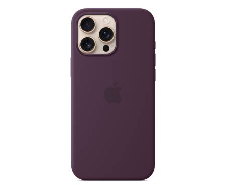 Чехол для Apple iPhone 16 Pro Max Silicone Case with MagSafe - Plum (MYYW3)