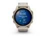 Смарт-часы Garmin Fenix 8 43mm AMOLED Sapphire Soft Gold with Limestone Leather Band
