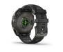 Смарт-годинник Garmin Fenix 8 47mm AMOLED Sapphire Carbon Gray DLC Titanium w. Black/Pebble Gray S. Band
