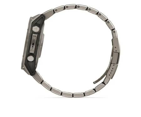 Смарт-часы Garmin Fenix 8 47mm AMOLED Sapphire Titanium with Vented Titanium Bracelet