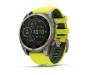 Смарт-часы Garmin Fenix 8 47mm Solar Sapphire Titanium w. Amp Yellow/Graphite Silicone Band