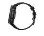 Смарт-годинник Garmin Fenix 8 51mm Solar Sapphire Carbon Gray DLC Titanium w. Black/Pebble Gray S. Band