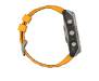 Смарт-часы Garmin Fenix 8 51mm AMOLED Sapphire Titanium w. Spark Orange/Graphite Silicone Band