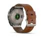 Смарт-часы Garmin Fenix 8 51mm AMOLED Sapphire Carbon grey DLC w. Chestnut Leather Band