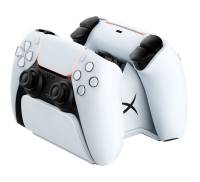 Зарядний пристрій для геймпада HyperX ChargePlay Duo White (51P68AA)