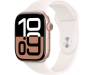 Apple Watch Series 10 GPS 46mm Rose Gold Alu. Case w. Light Blush Sport Band - M/L (MWWU3) 1