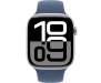 Apple Watch Series 10 GPS 46mm Silver Alu. Case w. Denim Sport Band - M/L (MWWM3) 2