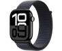 Apple Watch Series 10 GPS 46mm Jet Black Aluminum Case w. Ink Sport Loop (MWWR3) 1