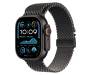 Apple Watch Ultra 2 GPS + Cellular 49mm Black Titanium Case w. Black Titanium Milanese Loop - L (MX5V3) 1