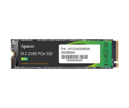 Накопичувач SSD M.2 2280 512GB Apacer (AP512GAS2280Q4L-1)