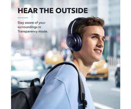 Навушники Anker SoundCore Q20i Blue (A3004G31)