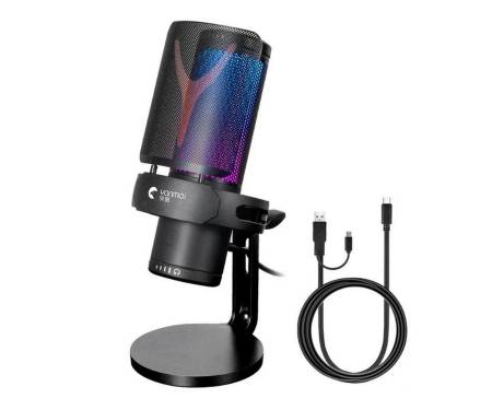 Микрофон для стриминга Yanmai GM7 RGB Black