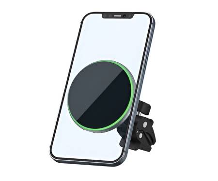 Автомобільний тримач Wiwu LIBERATOR Magnetic Wireless Charger (CH308) Black