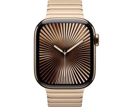 Apple Watch Series 10 GPS + Cellular 42mm Gold Titanium Case w. Gold Link Bracelet (MX0N3+MXMC3) 2