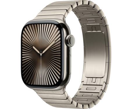 Apple Watch Series 10 GPS + Cellular 42mm Natural Titanium Case w. Natural Link Bracelet (MX0J3+MXMA3) 1
