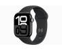 Apple Watch Series 10 GPS + Cellular 42mm Jet Black Alu. Case w. Black Sport Band - M/L (MWX73) 1