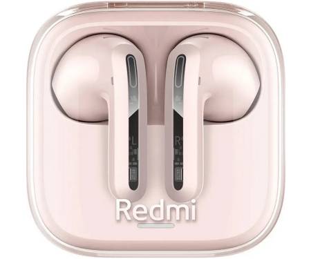 Наушники Xiaomi Redmi Buds 6 Active Transparent Pink (BHR8395GL)