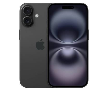 Смартфон Apple iPhone 16 128GB Dual SIM Black (MYEV3) 1