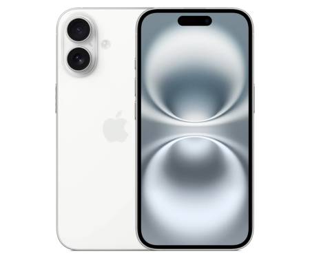 Смартфон Apple iPhone 16 128GB Dual SIM White (MYEW3) 1